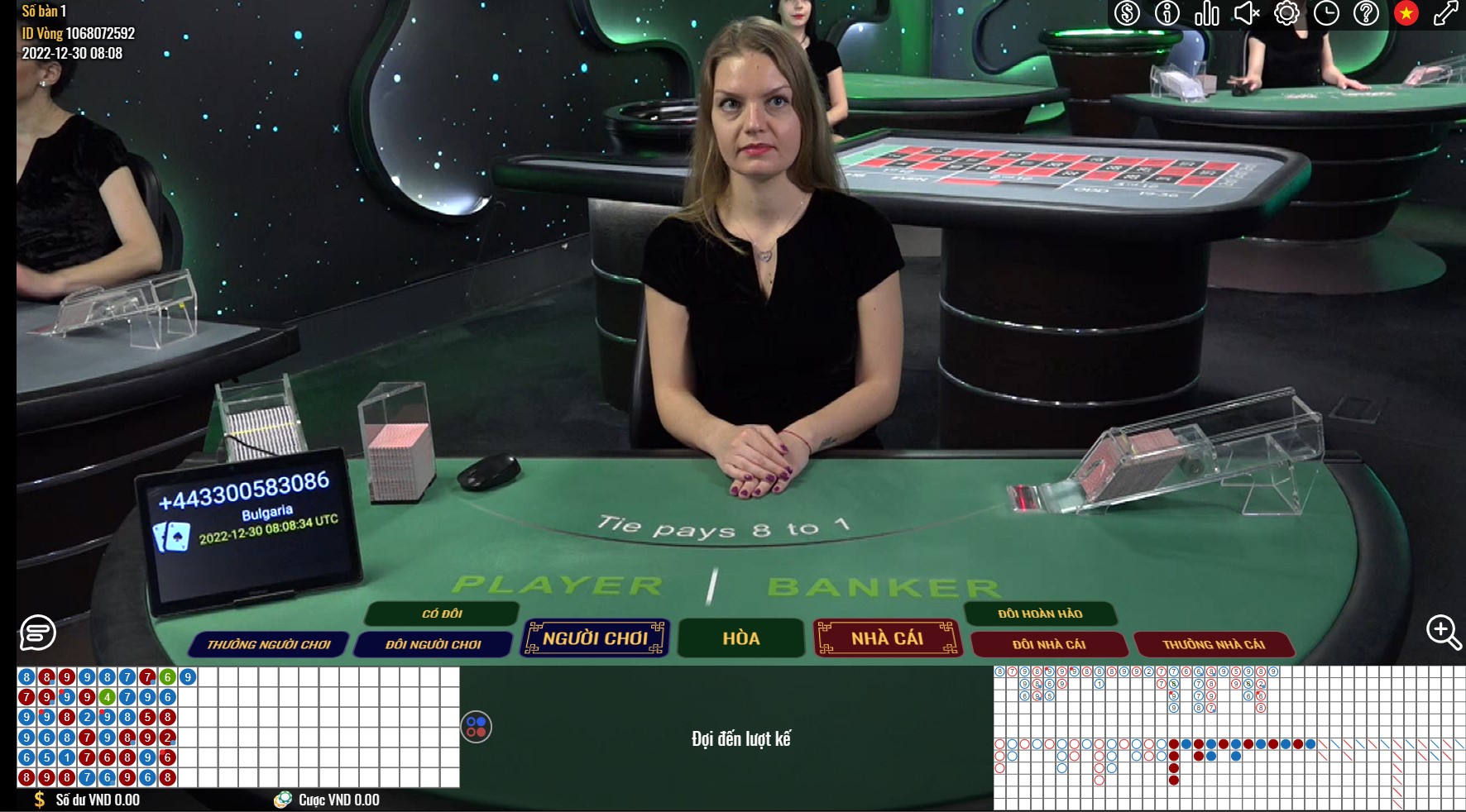 Chơi baccarat trên live Casino Go88 club có ưu điểm gì?