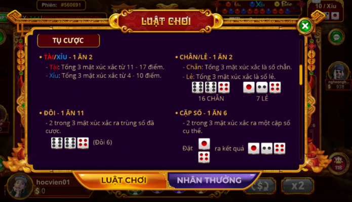 sicbo go88 đơn giản