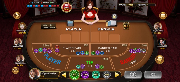 Luật chơi Baccarat go88