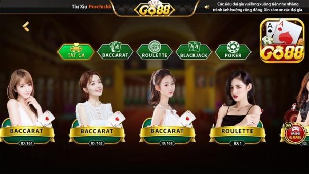 Lý do nhiều người chọn go88 là điểm chơi baccarat