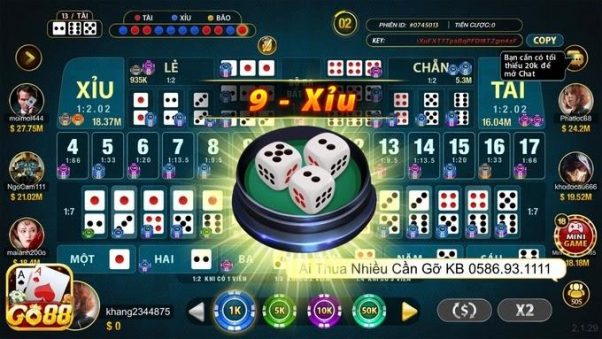 đặt cược sicbo go88