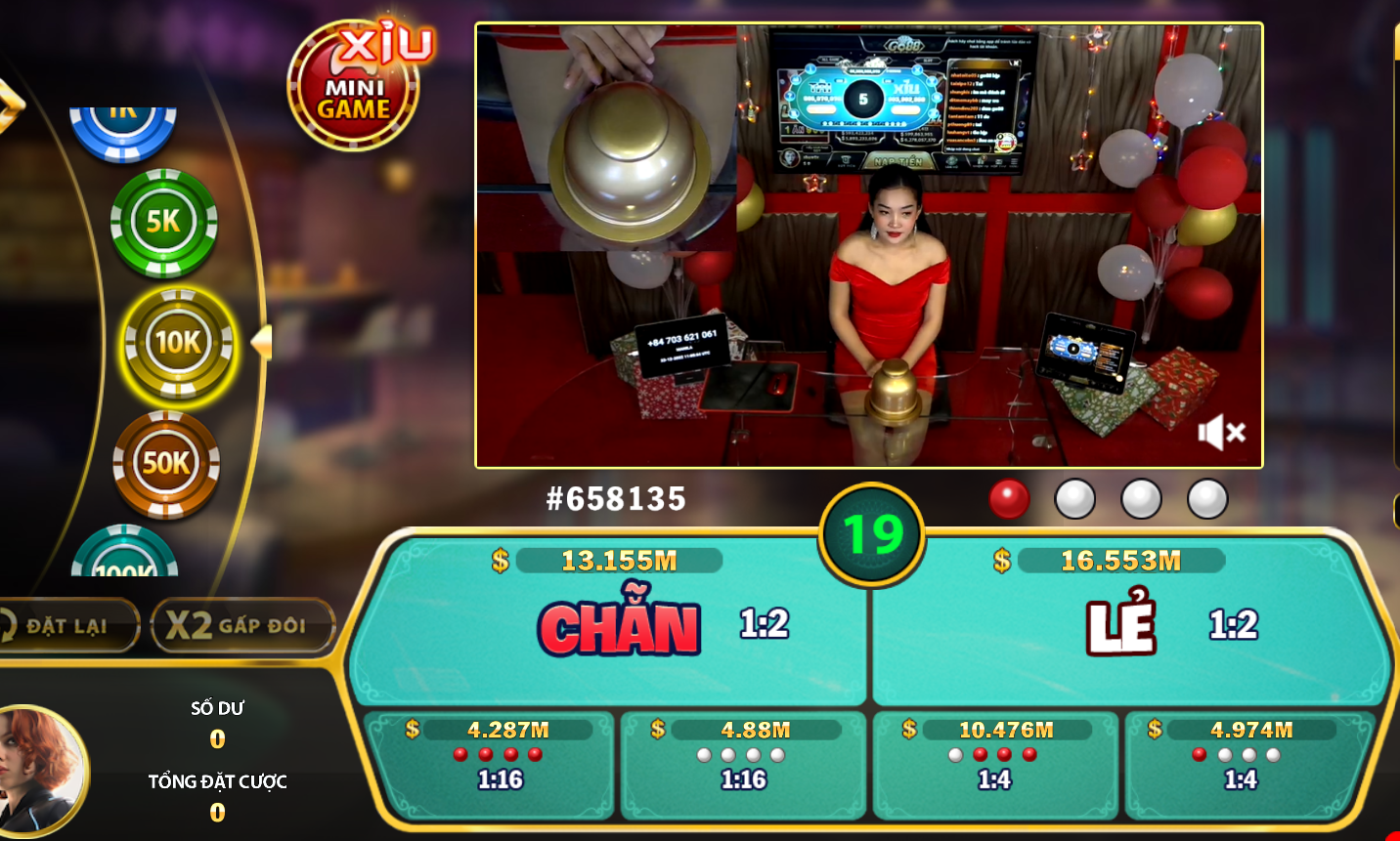 Luật chơi xóc dĩa livestream Go 88