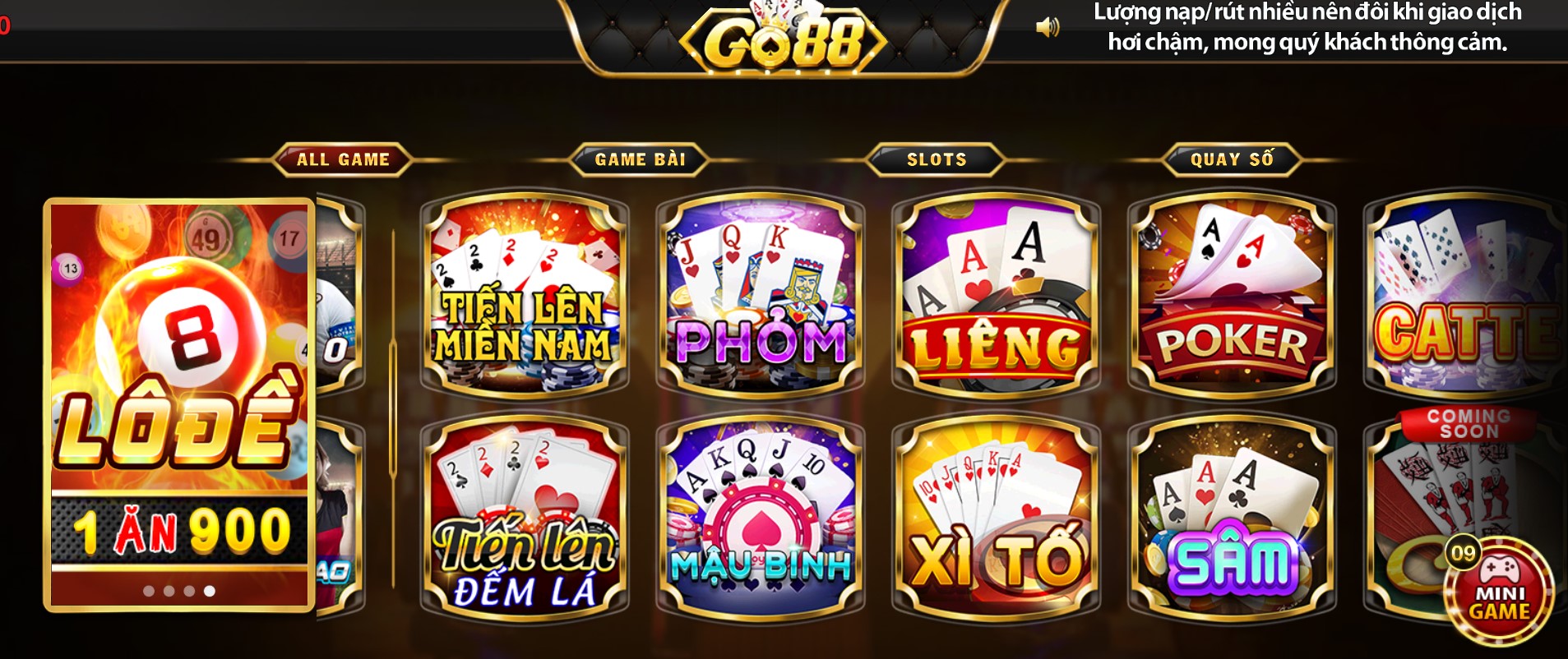 Khái quát về nhà game uy tín Go88