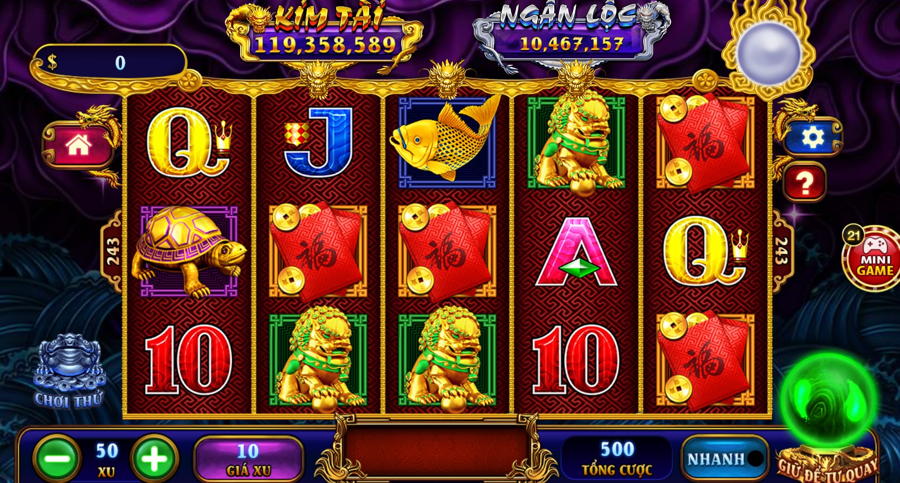 Những kinh nghiệm bỏ túi khi chơi Kho tàng Ngũ Long go88