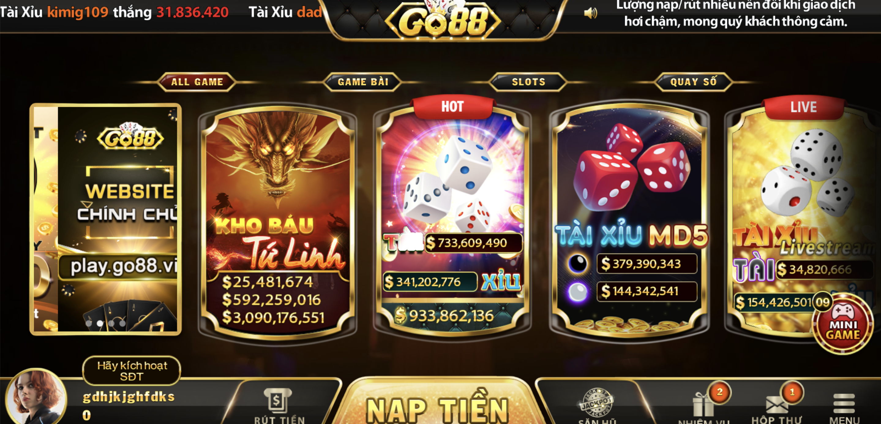 Go88 - Cổng game thú vị, dẫn đầu xu hướng
