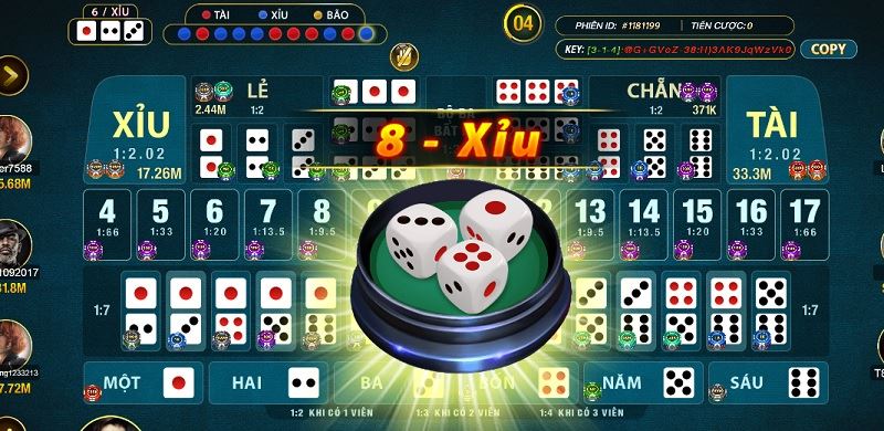 game cược sicbo tại Go88 club