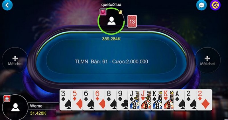 xếp bài chơi tiến lên miền nam go88 club