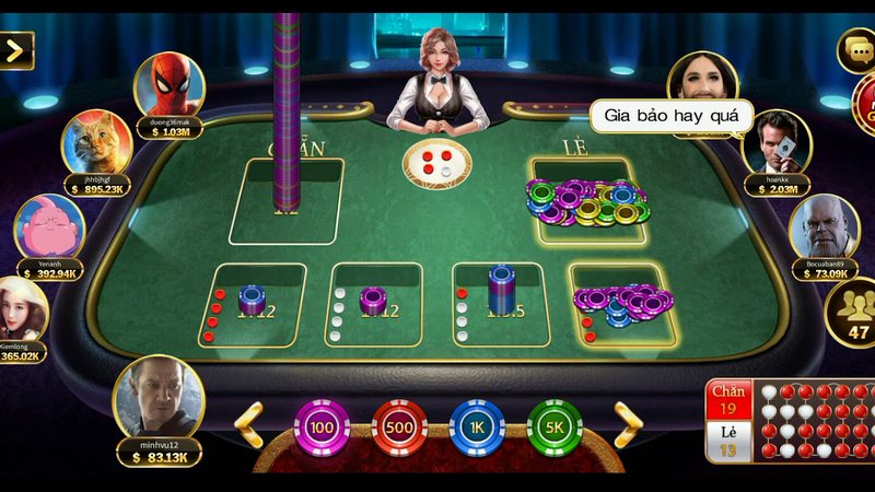 chú ý ở tần suất cược tài xỉu play go88