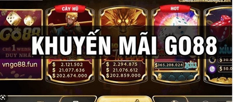 lưu ý khi nhận khuyến mãi go88
