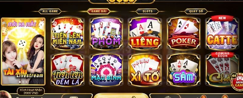 game bài Mậu binh tại Go88