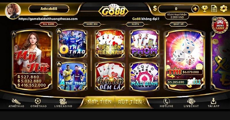 game bài trong Go88