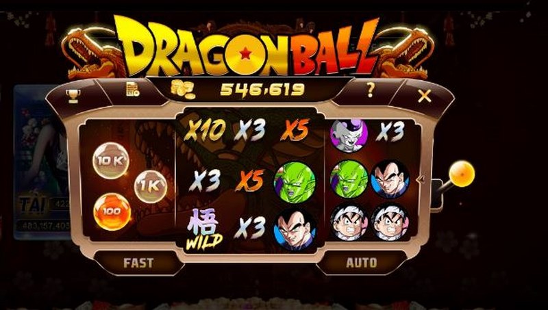 Mini game Dragonball Go88