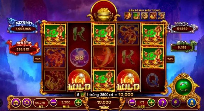 các mức cược kho báu tứ linh go88 apk