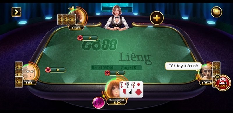 lưu ý khi cược game bài go88