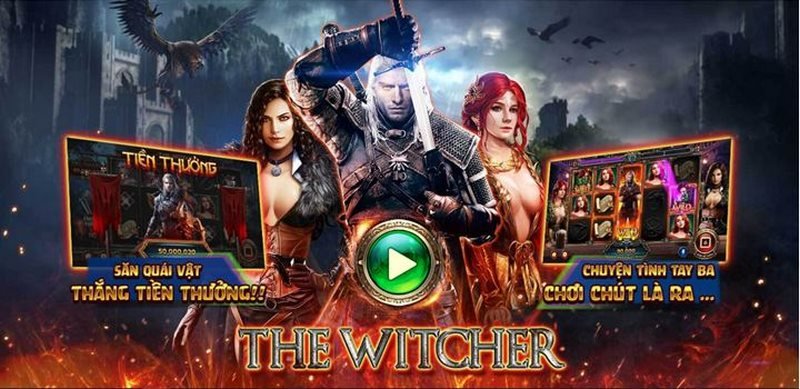 Nổ hũ The Witcher từ cổng game Go88