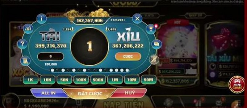 game Tài xỉu Go 88 dạng cầu bộ ba