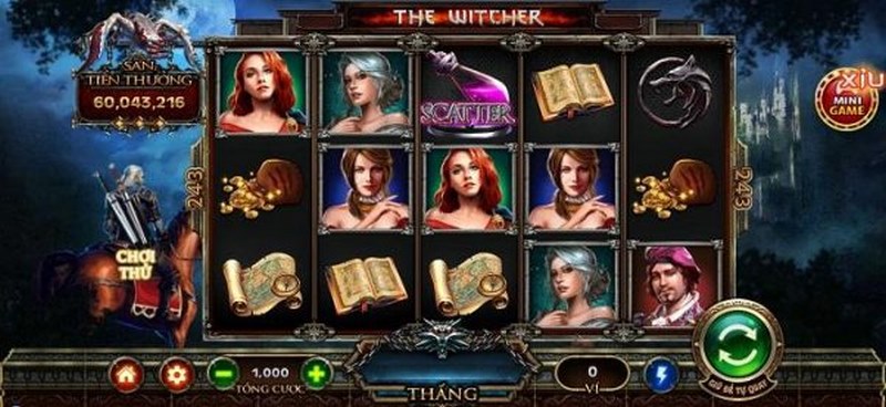Mẹo quan sát lịch sử thắng cược Nổ hũ The Witcher Go88