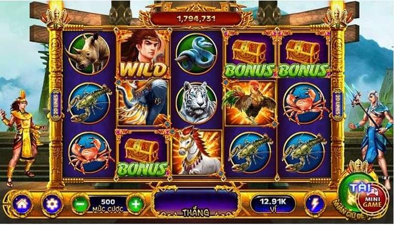Bỏ tiền Nổ hũ Sơn Tinh Thủy Tinh phù hợp vốn tại Go88