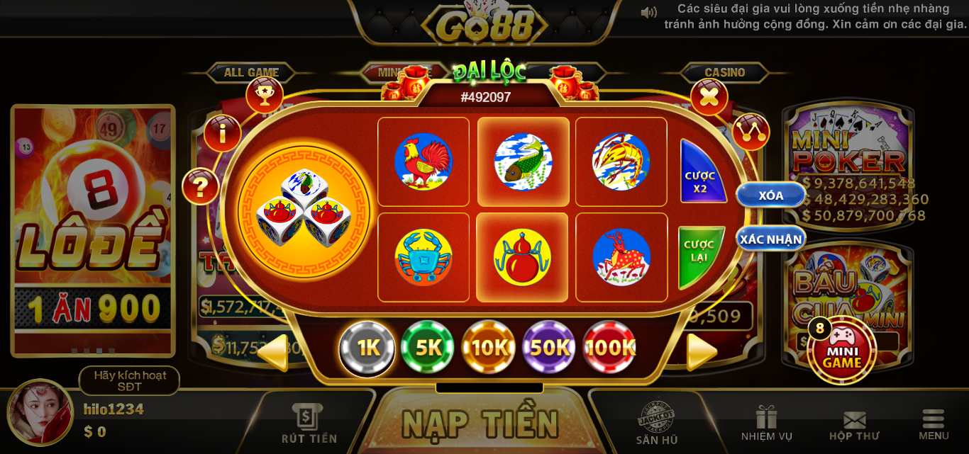 Có nên tham gia các kèo cá cược Thể thao tại Go88 top 